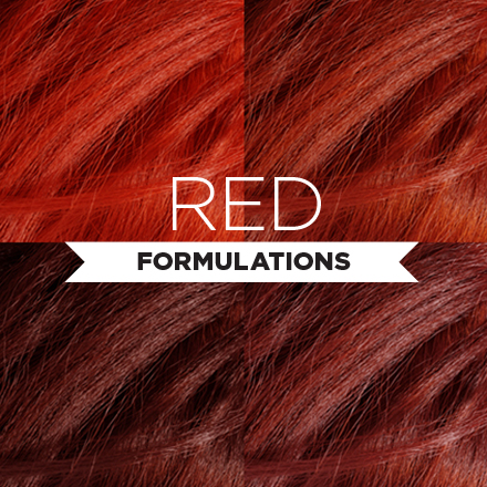 RED HAIR COLOR FORMULATIONS FROM ANITA